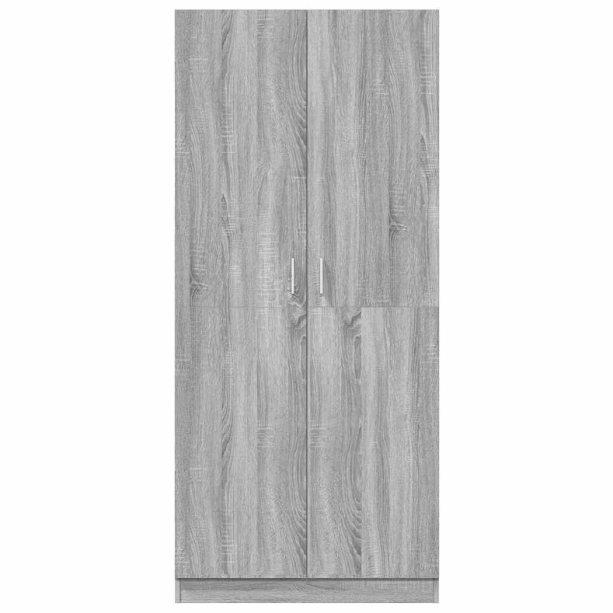 vidaXL Ντουλάπα Γκρι Sonoma 80 x 52 x 180 εκ. από Επεξεργασμένο Ξύλο