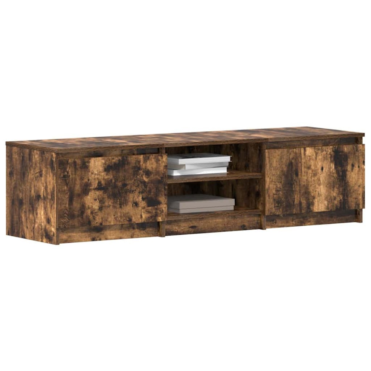 vidaXL Έπιπλο Καπνιστή βελανιδιά 140x40x35,5 εκ. από Επεξεργ. Ξύλο