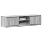 vidaXL Έπιπλο Τηλεόρασης Γκρι Sonoma 140x40x35,5 εκ. από Επεξεργ. Ξύλο