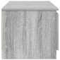vidaXL Έπιπλο Τηλεόρασης Γκρι Sonoma 140x40x35,5 εκ. από Επεξεργ. Ξύλο