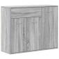vidaXL Ντουλάπι Γκρι Sonoma 88x30x70 εκ. από Επεξεργασμένο Ξύλο