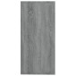 vidaXL Ντουλάπι Γκρι Sonoma 88x30x65 εκ. από Επεξεργασμένο Ξύλο