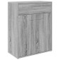 vidaXL Ντουλάπι Γκρι Sonoma 60x30x75 εκ. από Επεξεργασμένο Ξύλο