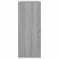 vidaXL Ντουλάπι Γκρι Sonoma 60x30x75 εκ. από Επεξεργασμένο Ξύλο