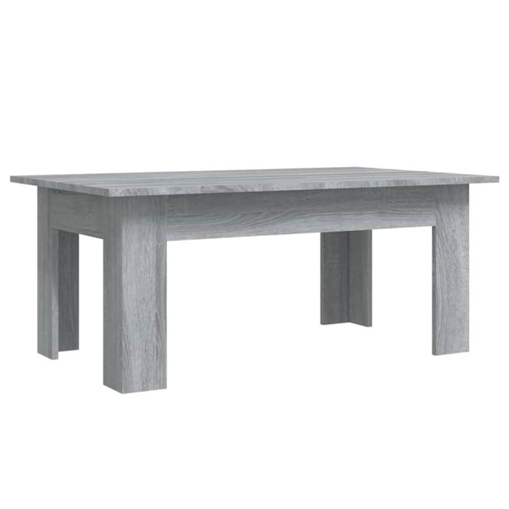 vidaXL Τραπεζάκι Σαλονιού Γκρι Sonoma 100x60x42 εκ. Επεξεργασμένο Ξύλο