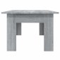 vidaXL Τραπεζάκι Σαλονιού Γκρι Sonoma 100x60x42 εκ. Επεξεργασμένο Ξύλο