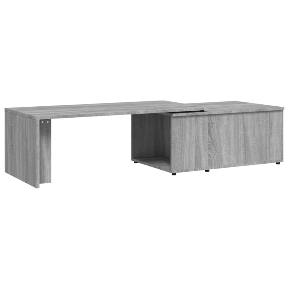vidaXL Τραπεζάκι Σαλονιού Γκρι Sonoma 150x50x35 εκ. Επεξεργασμένο Ξύλο