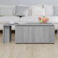 vidaXL Τραπεζάκι Σαλονιού Γκρι Sonoma 150x50x35 εκ. Επεξεργασμένο Ξύλο