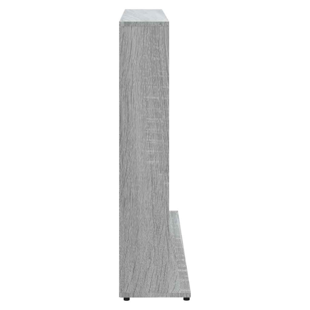 vidaXL Έπιπλο για CD Γκρι Sonoma 102x23x89,5 εκ. Επεξεργασμένο Ξύλο