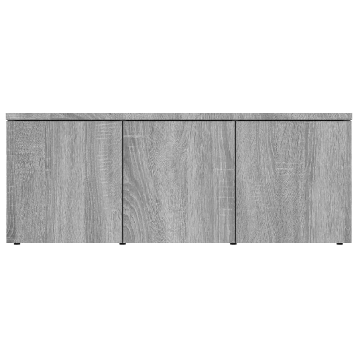 vidaXL Έπιπλο Τηλεόρασης Γκρι Sonoma 80x34x30 εκ. από Επεξεργ. Ξύλο