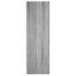 vidaXL Ντουλάπι Μπάνιου Γκρι Sonoma 30x30x95 εκ. Επεξεργασμένο Ξύλο