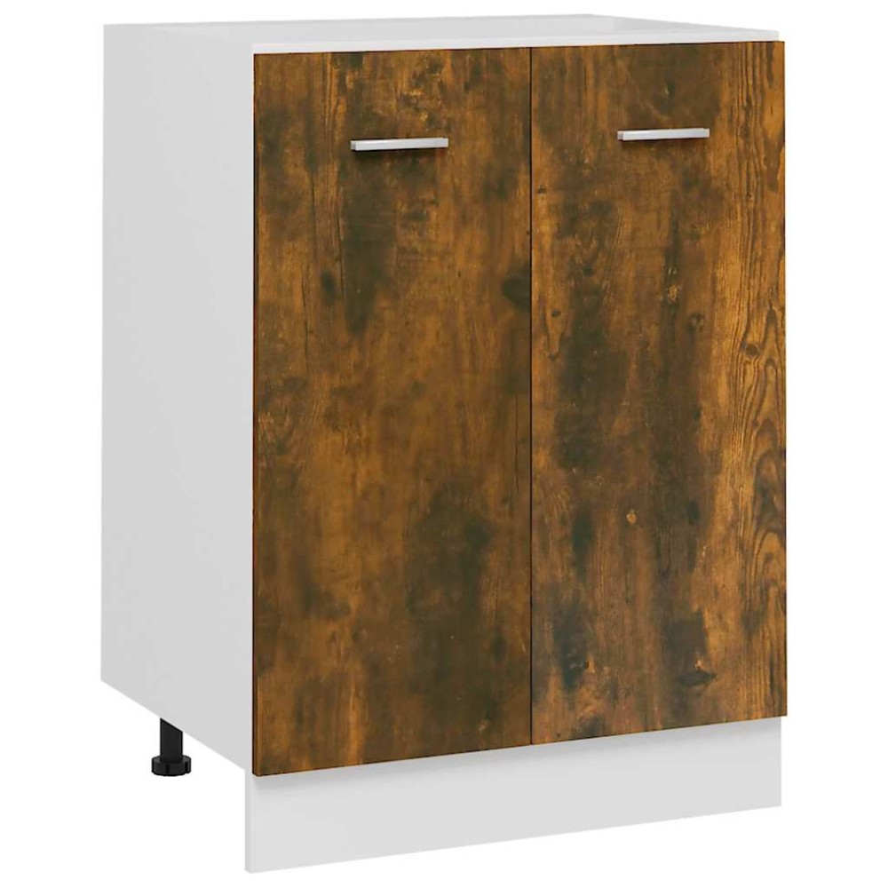 vidaXL Ντουλάπι "Lyon" Καπνιστή Δρυς 60x46x81,5 εκ. από Τεχνητό Ξύλο