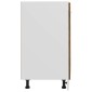 vidaXL Ντουλάπι Καπνιστή Δρυς 60x46x81,5 εκ. από Επεξεργασμένο Ξύλο