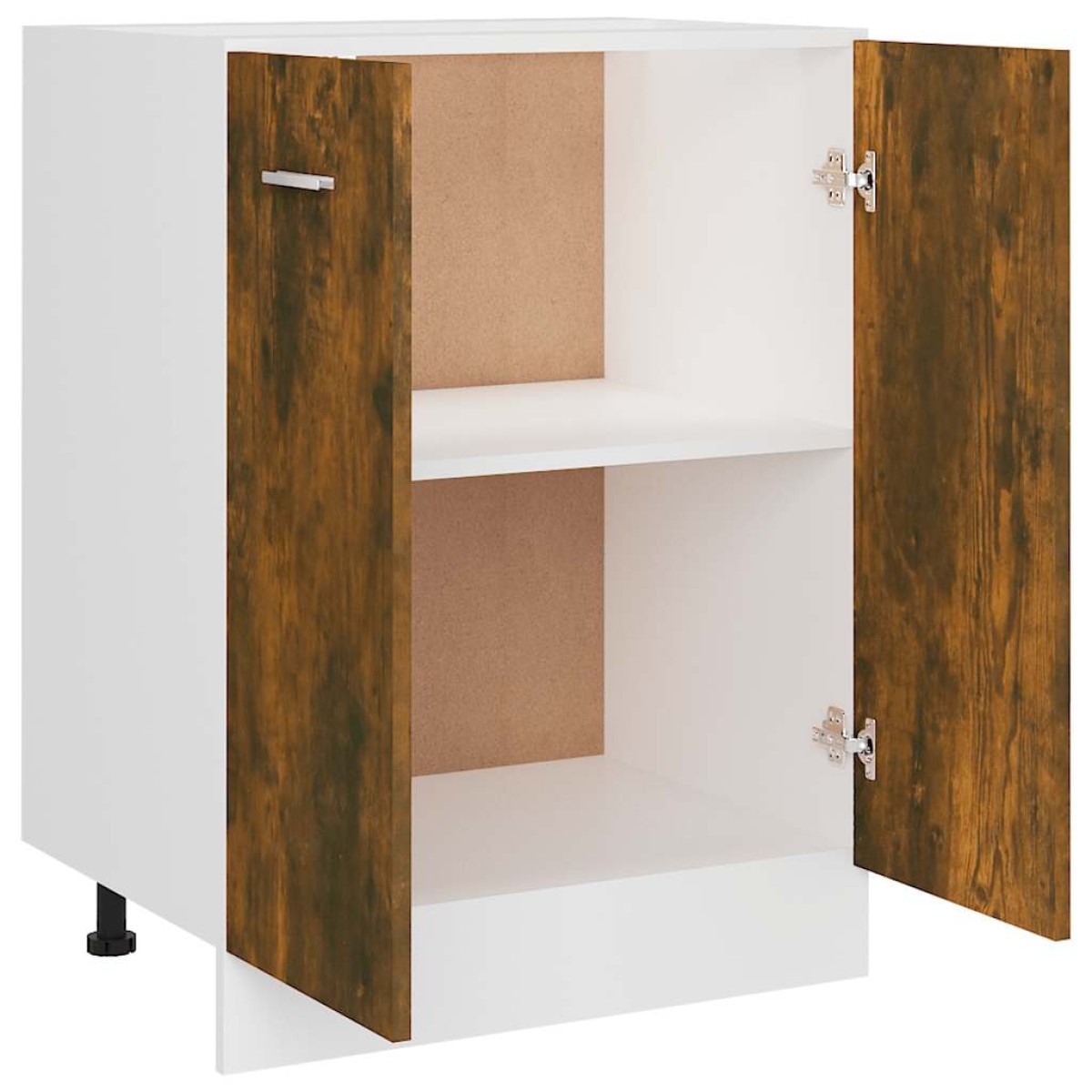 vidaXL Ντουλάπι Καπνιστή Δρυς 60x46x81,5 εκ. από Επεξεργασμένο Ξύλο