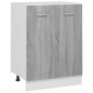 vidaXL Ντουλάπι Γκρι Sonoma 60 x 46 x 81,5 εκ. από Επεξεργασμένο Ξύλο