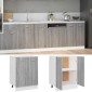 vidaXL Ντουλάπι Γκρι Sonoma 60 x 46 x 81,5 εκ. από Επεξεργασμένο Ξύλο