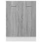 vidaXL Ντουλάπι Γκρι Sonoma 60 x 46 x 81,5 εκ. από Επεξεργασμένο Ξύλο