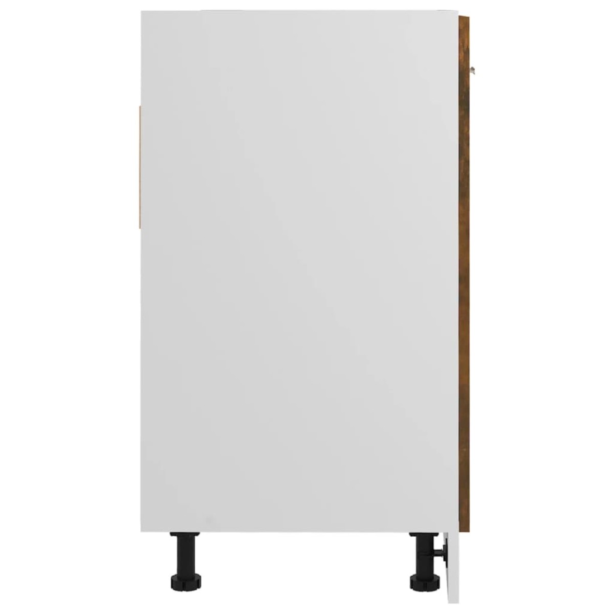 vidaXL Ντουλάπι Νεροχύτη Καπνιστή Δρυς 80x46x81,5 εκ. Επεξεργ. Ξύλο