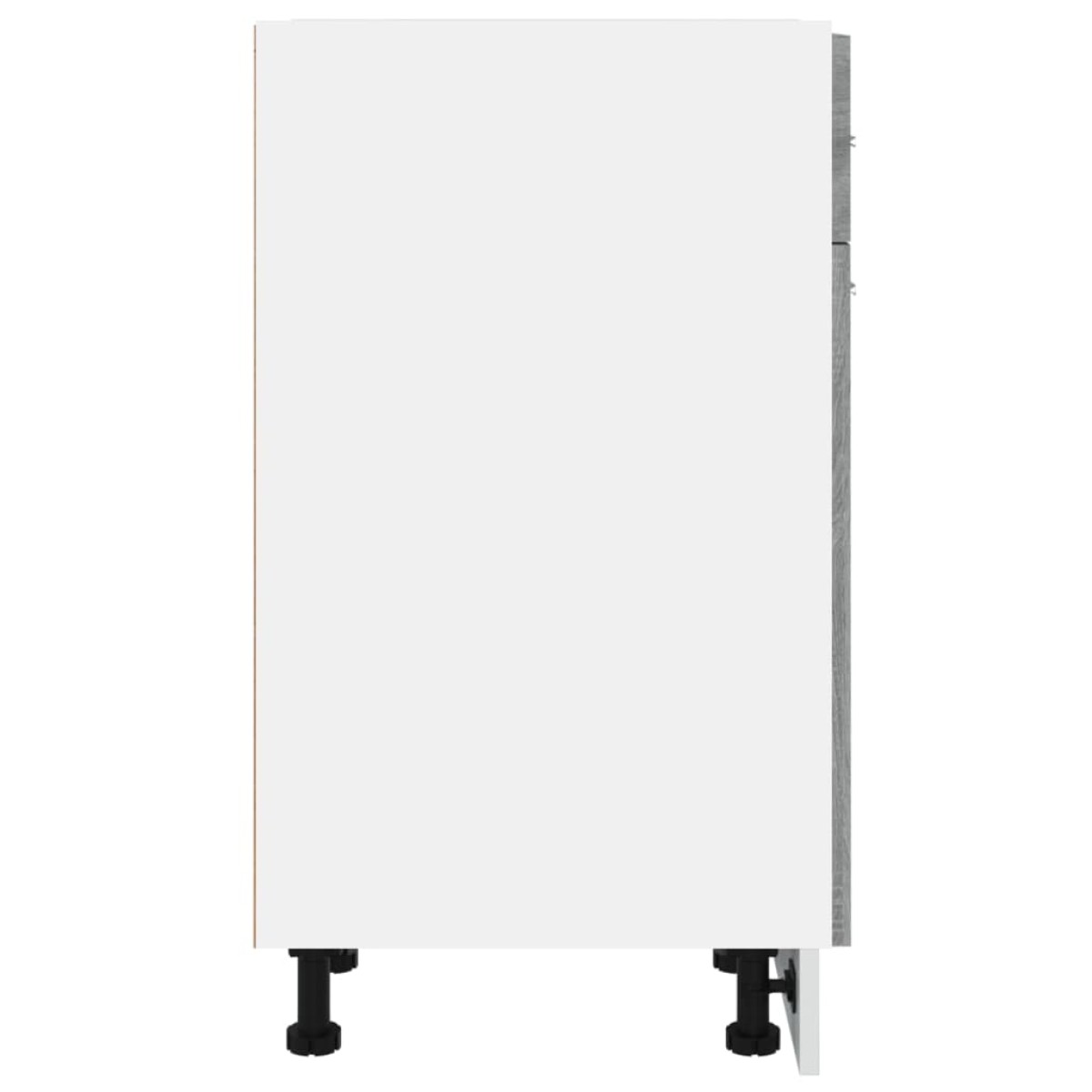 vidaXL Έπιπλο Με Συρτάρι Γκρι Sonoma 30x46x81,5 εκ. Επεξεργασμένο Ξύλο