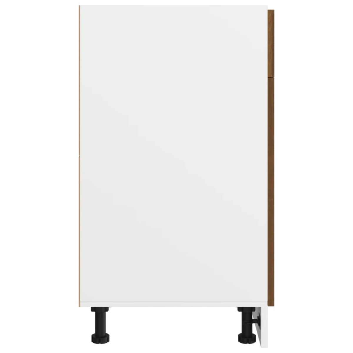 vidaXL Έπιπλο Με Συρτάρι Καφέ Δρυς 40 x 46 x 81,5 εκ. Επεξεργ. Ξύλο