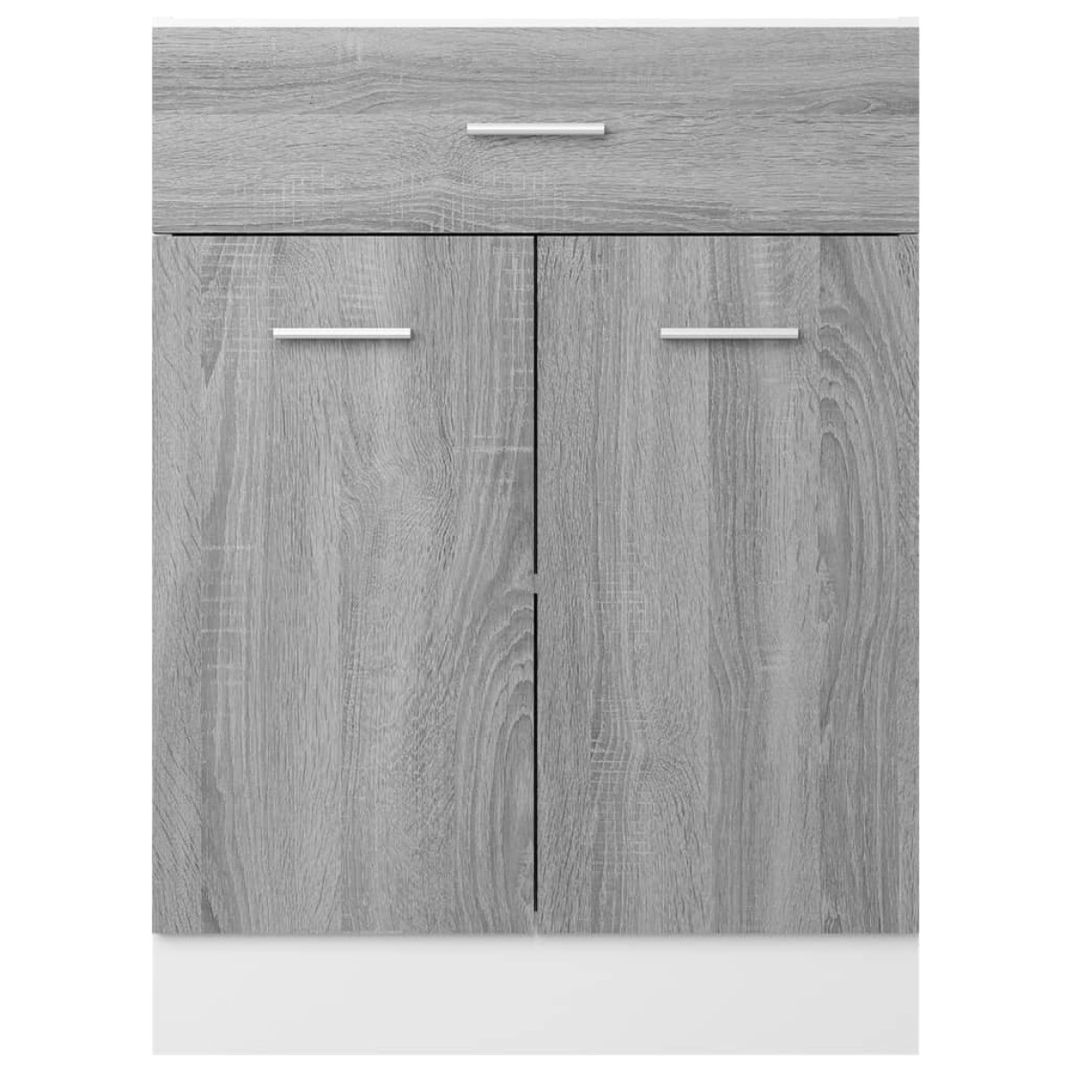 vidaXL Έπιπλο Με Συρτάρι Γκρι Sonoma 60x46x81,5 εκ. Επεξεργ. Ξύλο