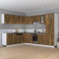 vidaXL Ντουλάπι Κουζίνας Καπνιστή Δρυς 75,5x75,5x80,5εκ. Επεξεργ. Ξύλο