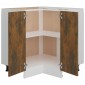 vidaXL Ντουλάπι Κουζίνας Καπνιστή Δρυς 75,5x75,5x80,5εκ. Επεξεργ. Ξύλο