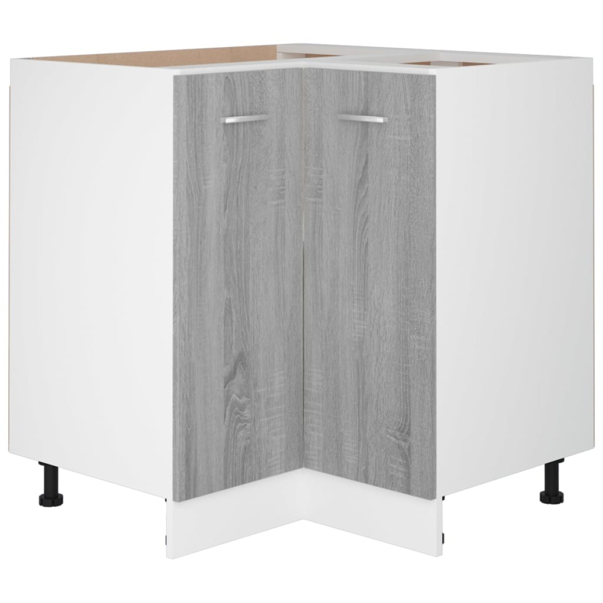 vidaXL Ντουλάπι Κουζίνας Γκρι sonoma75,5x75,5x80,5εκ. Επεξεργ. Ξύλο