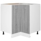 vidaXL Ντουλάπι Κουζίνας Γκρι sonoma75,5x75,5x80,5εκ. Επεξεργ. Ξύλο