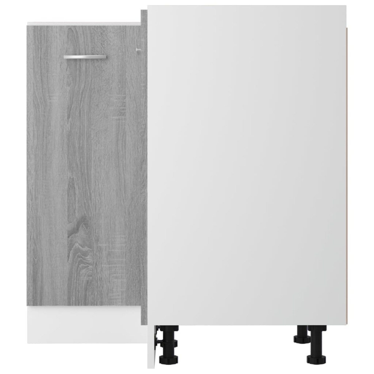 vidaXL Ντουλάπι Κουζίνας Γκρι sonoma75,5x75,5x80,5εκ. Επεξεργ. Ξύλο