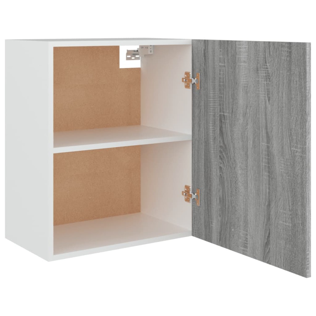 vidaXL Ντουλάπι Κρεμαστό Γκρι Sonoma 50x31x60 εκ. Επεξεργασμένο Ξύλο