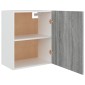vidaXL Ντουλάπι Κρεμαστό Γκρι Sonoma 50x31x60 εκ. Επεξεργασμένο Ξύλο