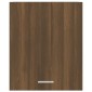 vidaXL Ντουλάπι Κρεμαστό Καφέ Δρυς 50 x 31 x 60 εκ. Επεξεργασμένο Ξύλο