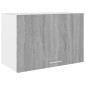 vidaXL Ντουλάπι Κρεμαστό Γκρι Sonoma 60x31x40 εκ. Επεξεργασμένο Ξύλο