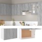 vidaXL Ντουλάπι Κρεμαστό Γκρι Sonoma 60x31x40 εκ. Επεξεργασμένο Ξύλο