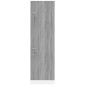 vidaXL Ντουλάπι Ψυγείου Γκρι sonoma 60x57x207 εκ. Επεξεργ. Ξύλο