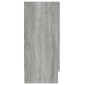 vidaXL Μπουφές Γκρι Sonoma 120 x 30,5 x 70 εκ. από Επεξεργασμένο Ξύλο