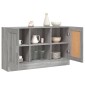 vidaXL Μπουφές Γκρι Sonoma 120 x 30,5 x 70 εκ. από Επεξεργασμένο Ξύλο