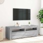 vidaXL Έπιπλο Τηλεόρασης με LED Γκρι Sonoma 120x35x40 εκ.