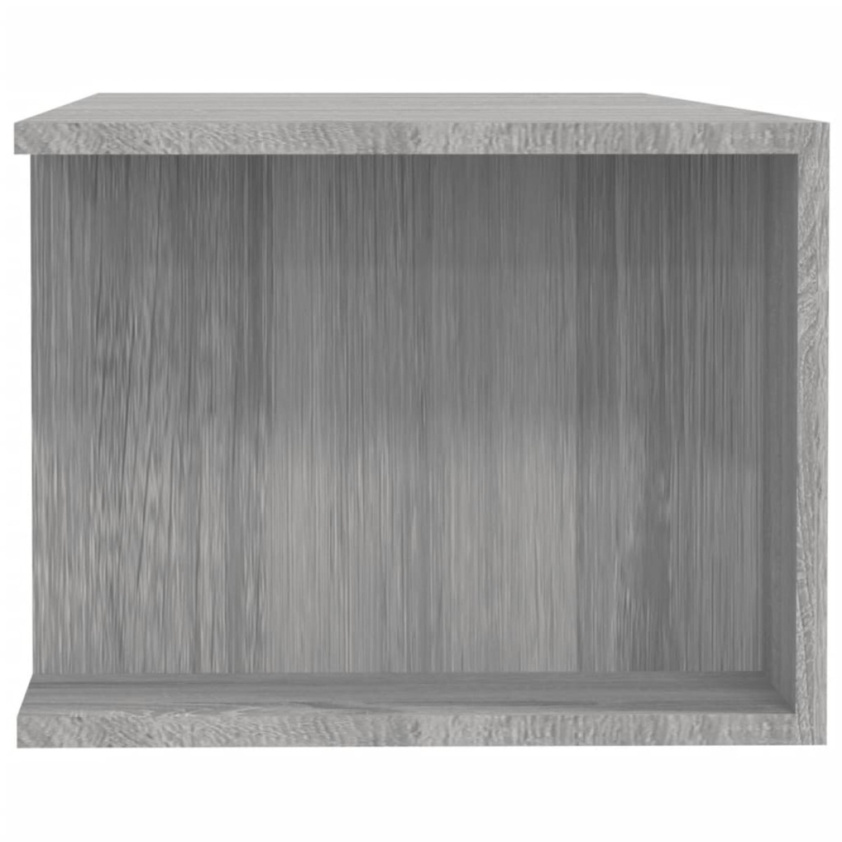 vidaXL Έπιπλο Τηλεόρασης με LED Γκρι Sonoma 135x39x30 εκ.