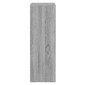 vidaXL Έπιπλο Τηλεόρασης Γκρι Sonoma 30,5x30x90 εκ. από Επεξεργ. Ξύλο