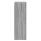 vidaXL Έπιπλα Τηλεόρασης 2 τεμ. Γκρι Sonoma30,5x30x90 εκ. Επεξ. Ξύλο