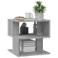 vidaXL Βοηθητικό Τραπέζι Γκρι Sonoma 40x40x40 εκ. Επεξεργασμένο Ξύλο