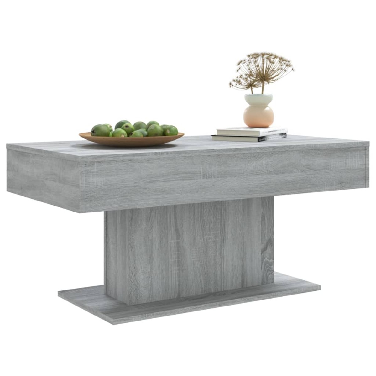 vidaXL Τραπεζάκι Σαλονιού Γκρι Sonoma 96x50x45 εκ. Επεξεργασμένο Ξύλο