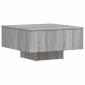 vidaXL Τραπεζάκι Σαλονιού Γκρι Sonoma 60x60x31,5 εκ. από Επεξεργ. Ξύλο
