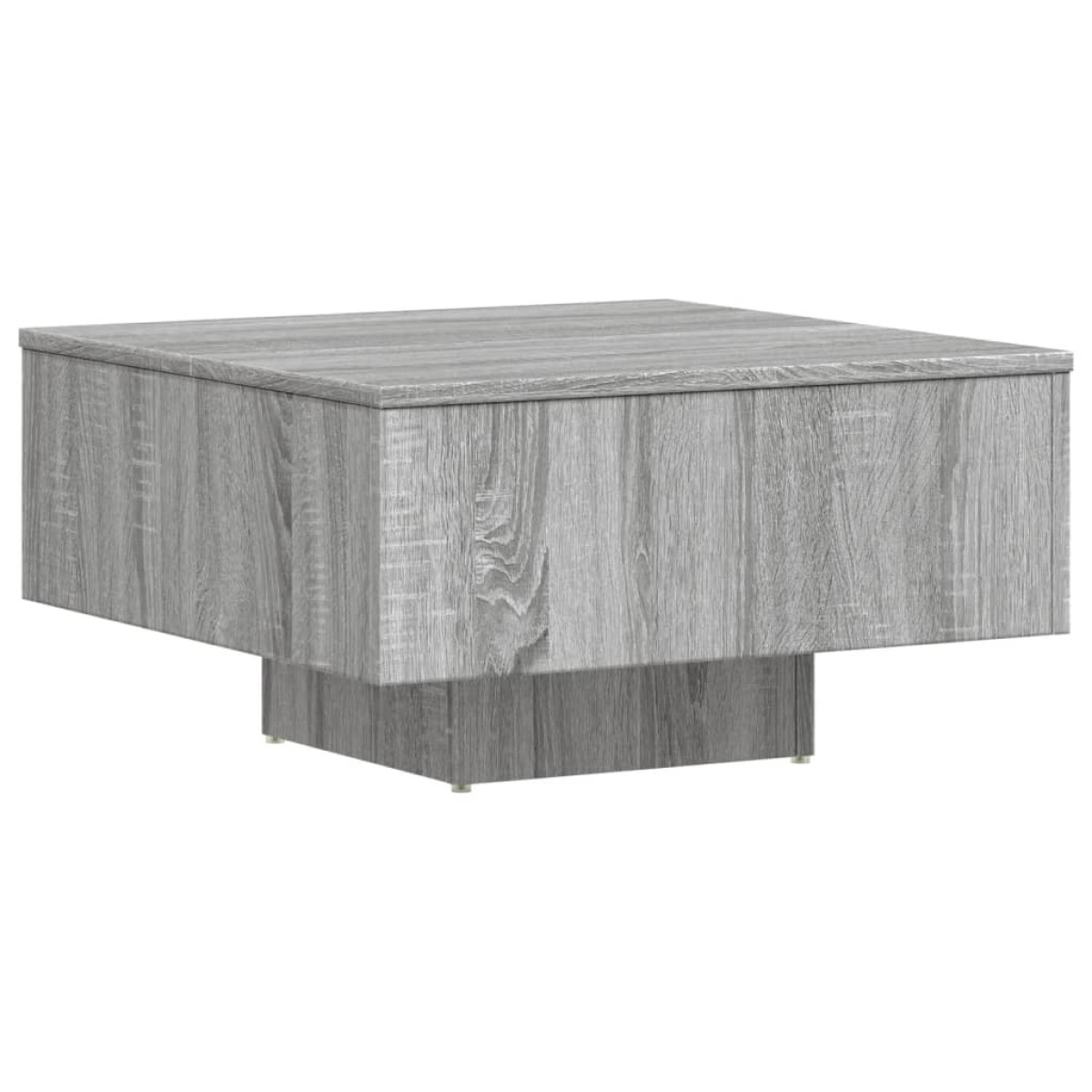 vidaXL Τραπεζάκι Σαλονιού Γκρι Sonoma 60x60x31,5 εκ. από Επεξεργ. Ξύλο