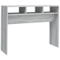 vidaXL Τραπέζι Κονσόλα Γκρι Sonoma 105x30x80 εκ. Επεξεργασμένο Ξύλο