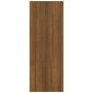 vidaXL Τραπέζι Κονσόλα Καφέ Δρυς 105x30x80 εκ. από Επεξεργασμένο Ξύλο