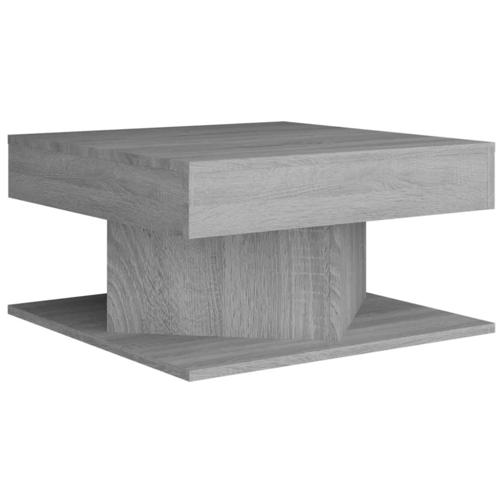vidaXL Τραπεζάκι Σαλονιού Γκρι Sonoma 57x57x30 εκ. Επεξεργασμένο Ξύλο
