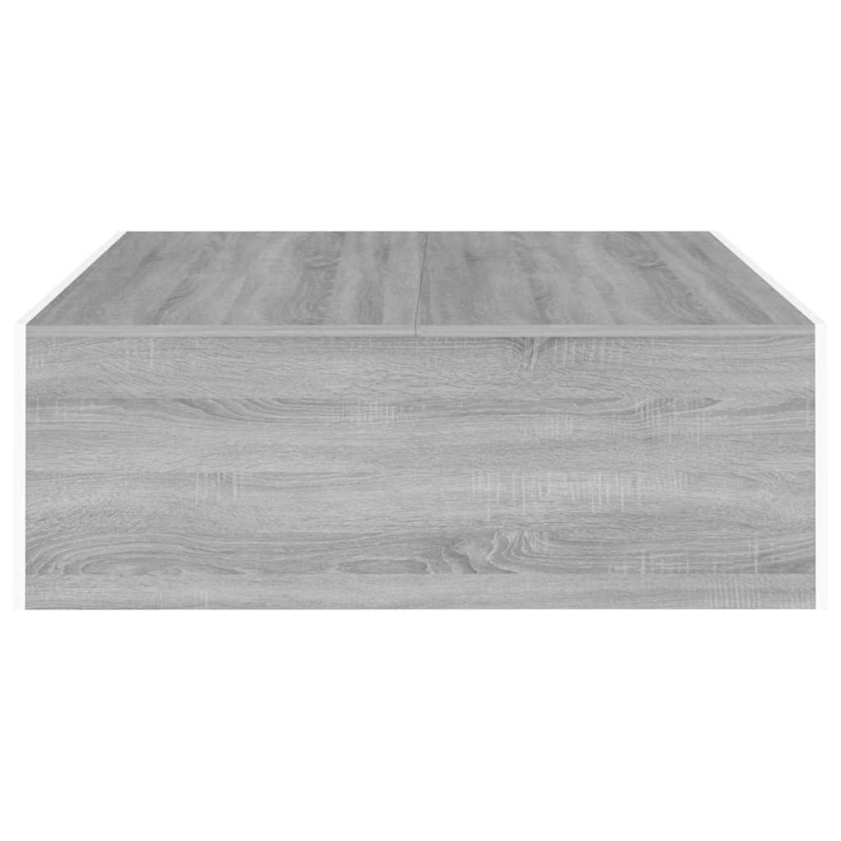 vidaXL Τραπεζάκι Σαλονιού Γκρι Sonoma 100x100x35εκ. Επεξεργασμένο Ξύλο